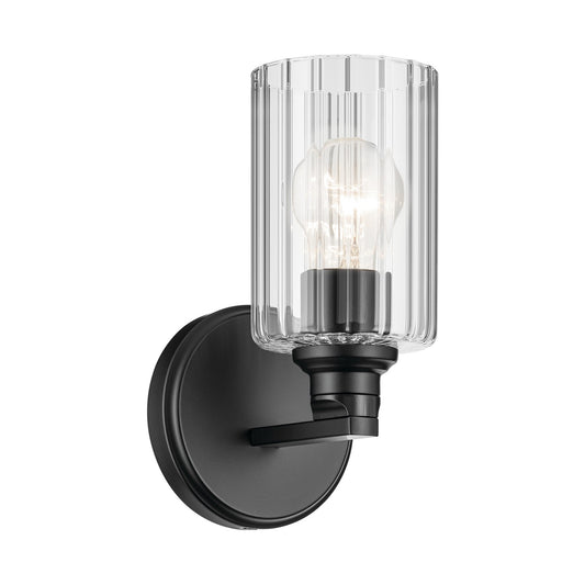 Gioe One Light Wall Sconce in Black