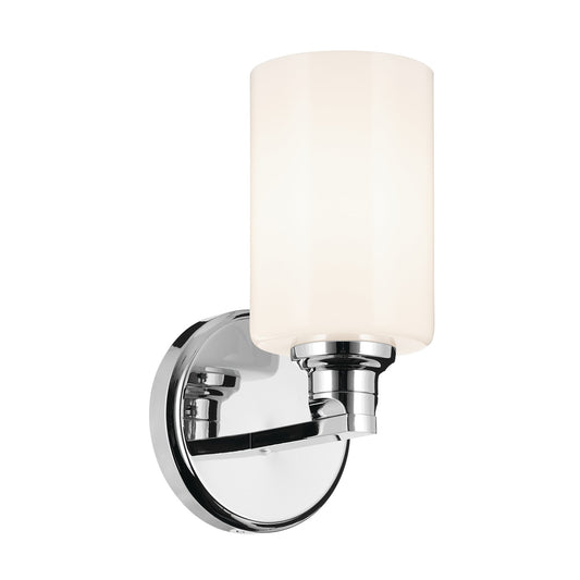 Gioe One Light Wall Sconce in Chrome