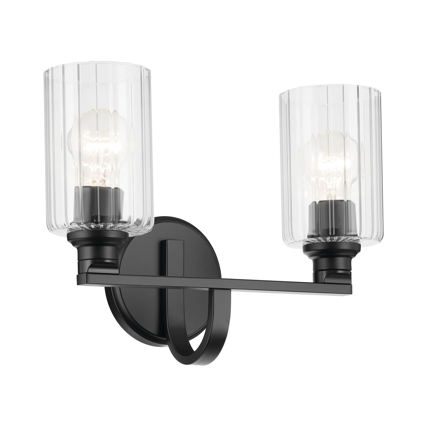 Gioe Two Light Bath in Black