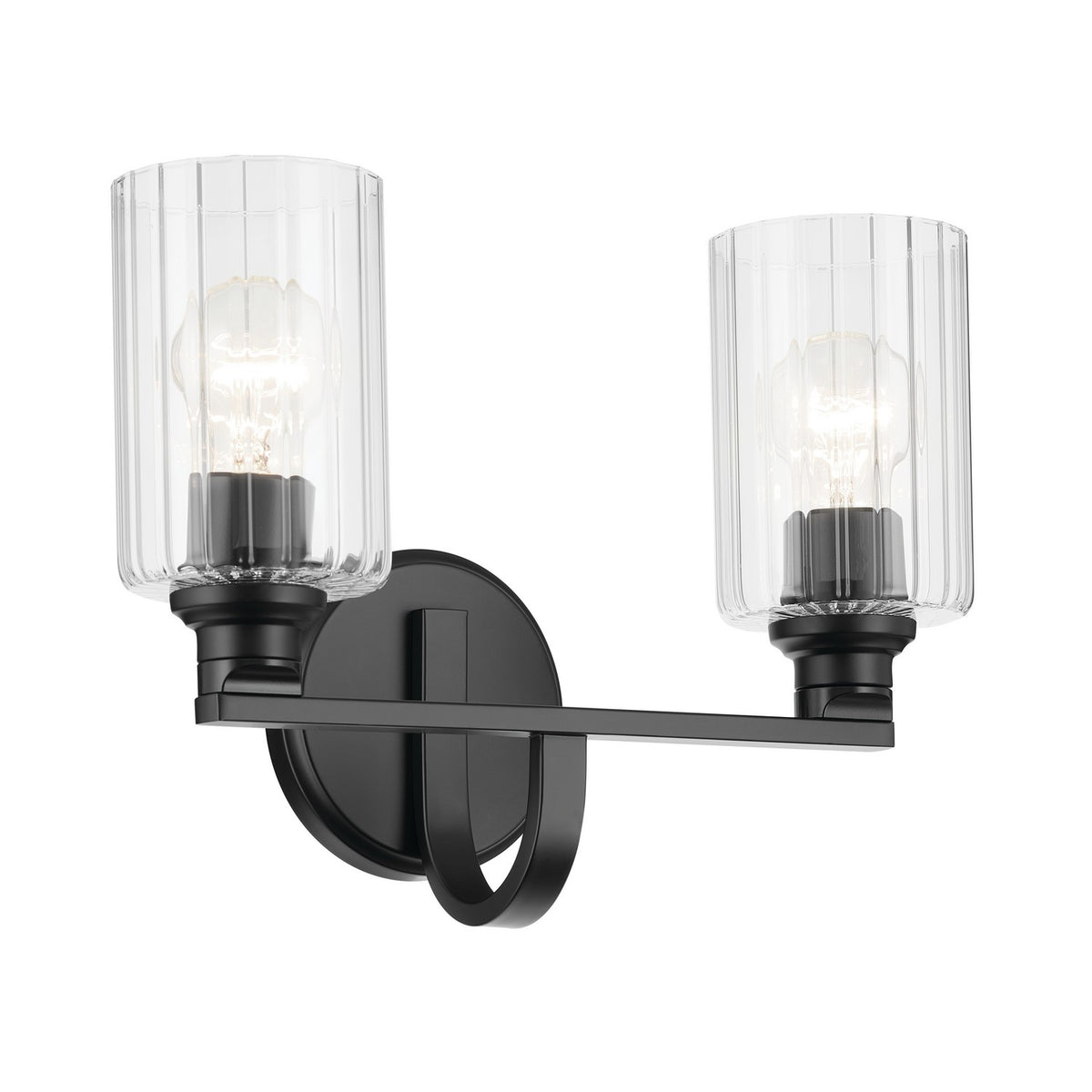 Gioe Two Light Bath in Black