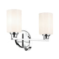 Gioe Two Light Bath in Chrome