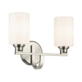 Gioe Two Light Bath in Brushed Nickel