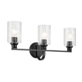 Gioe Three Light Bath in Black