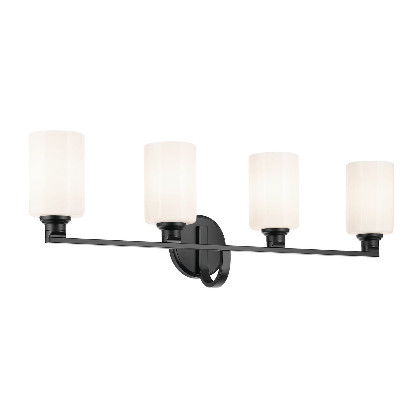 Gioe Four Light Bath in Black