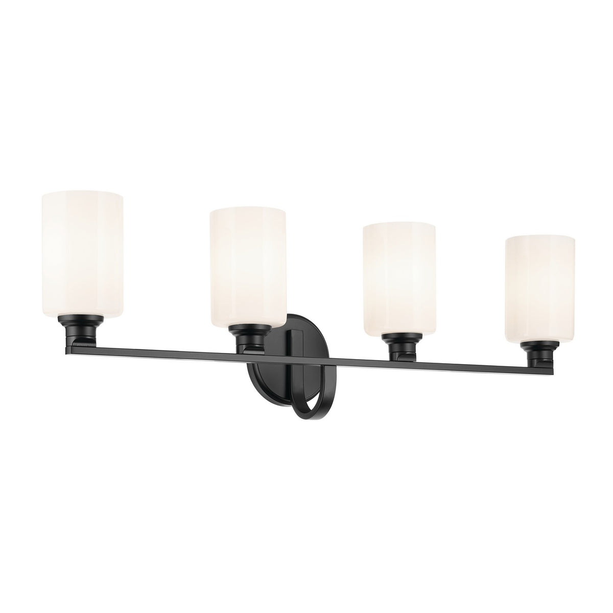 Gioe Four Light Bath in Black