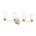 Gioe Four Light Bath in Champagne Bronze