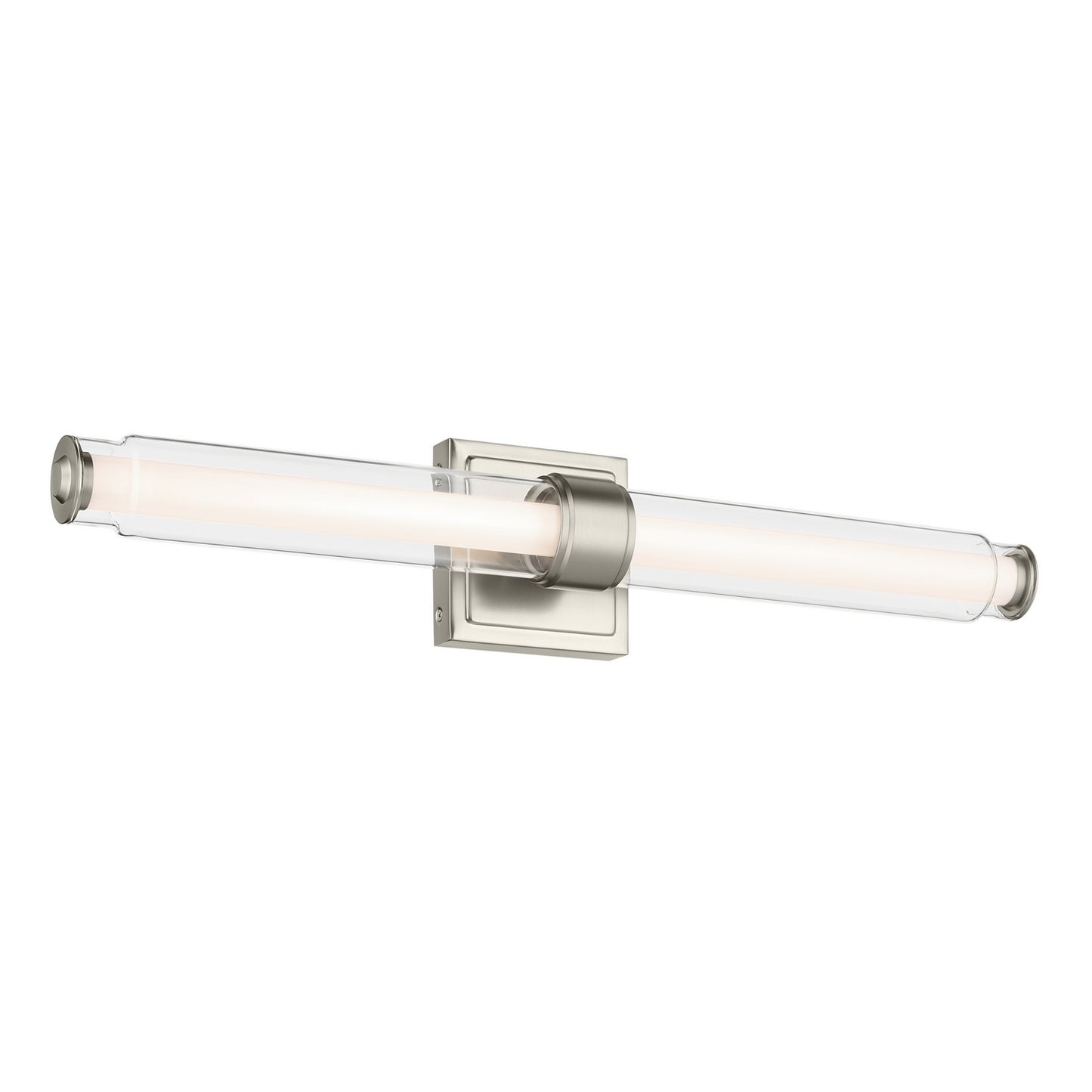 Laurene LED Linear Bath in Brushed Nickel