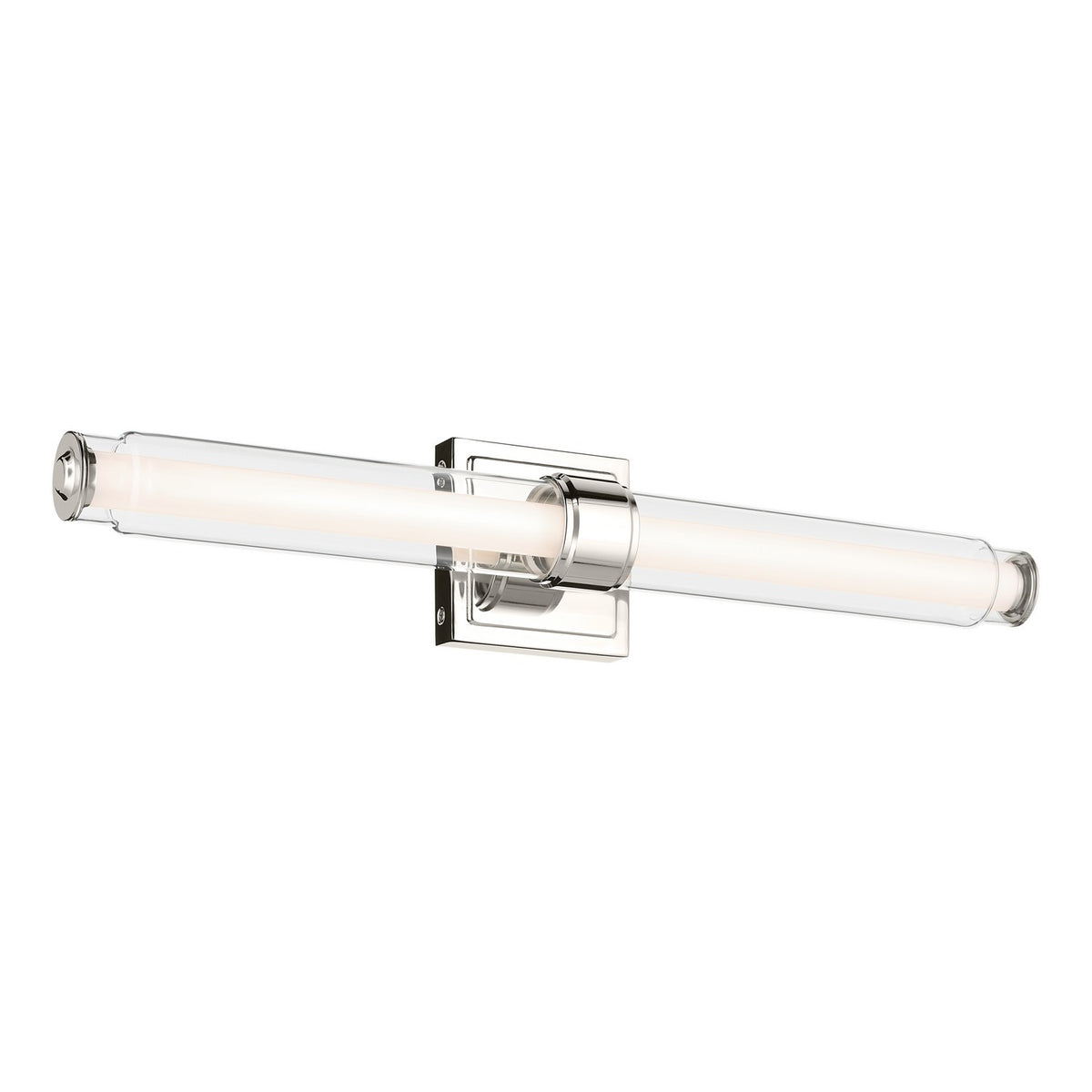 Laurene LED Linear Bath in Polished Nickel
