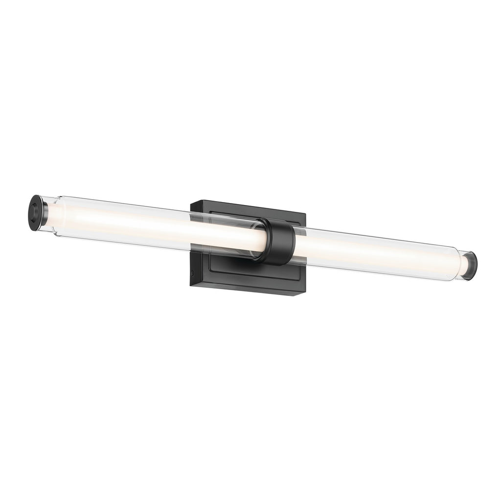 Laurene LED Linear Bath in Black