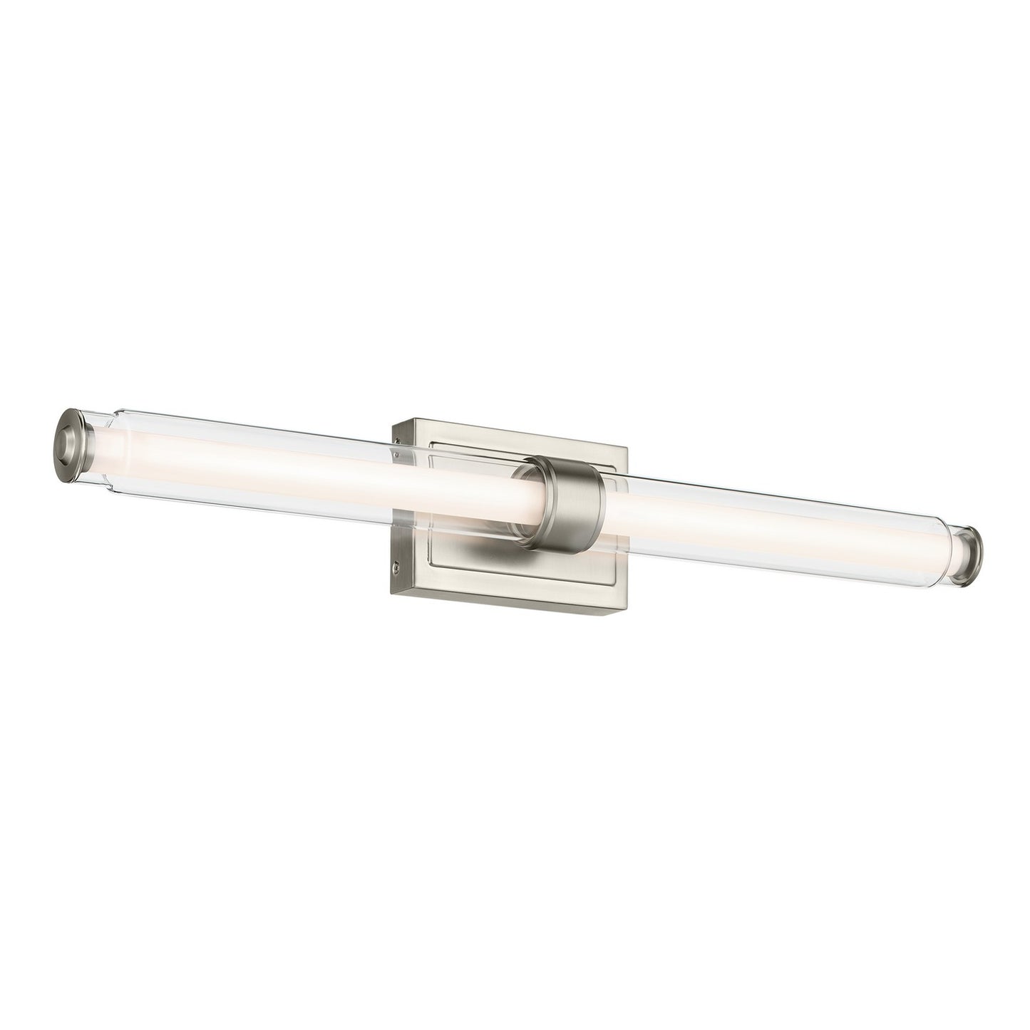 Laurene LED Linear Bath in Brushed Nickel