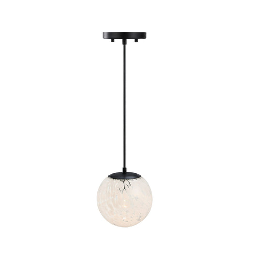 Circo One Light Pendant in Matte Black