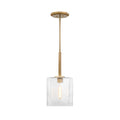 Haven One Light Pendant in Old Satin Brass