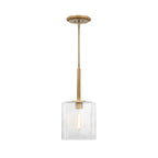 Haven One Light Pendant in Old Satin Brass