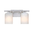 Bluestone Ridge Two Light Vanity in Brushed Nickel
