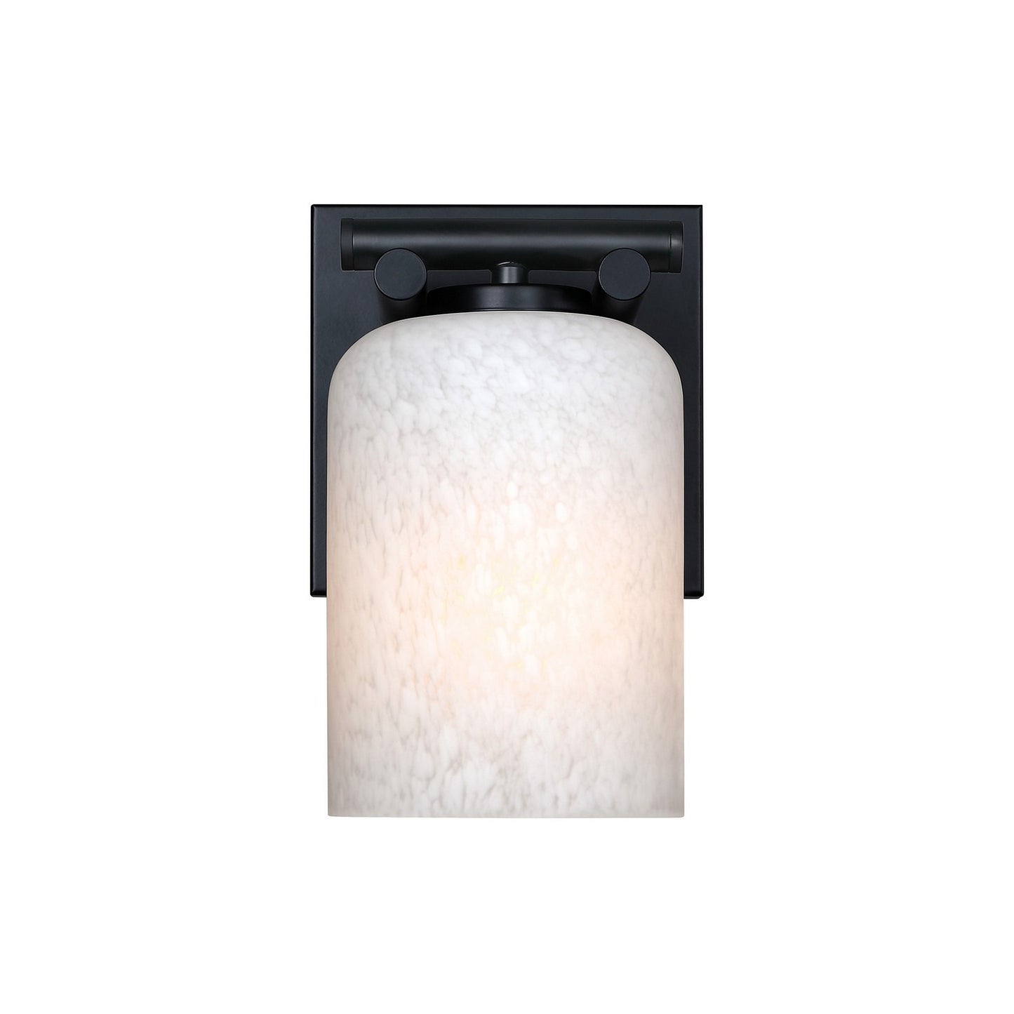 Bluestone Ridge One Light Wall Sconce in Matte Black