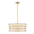 Aria Falls Three Light Pendant in Gold Matte