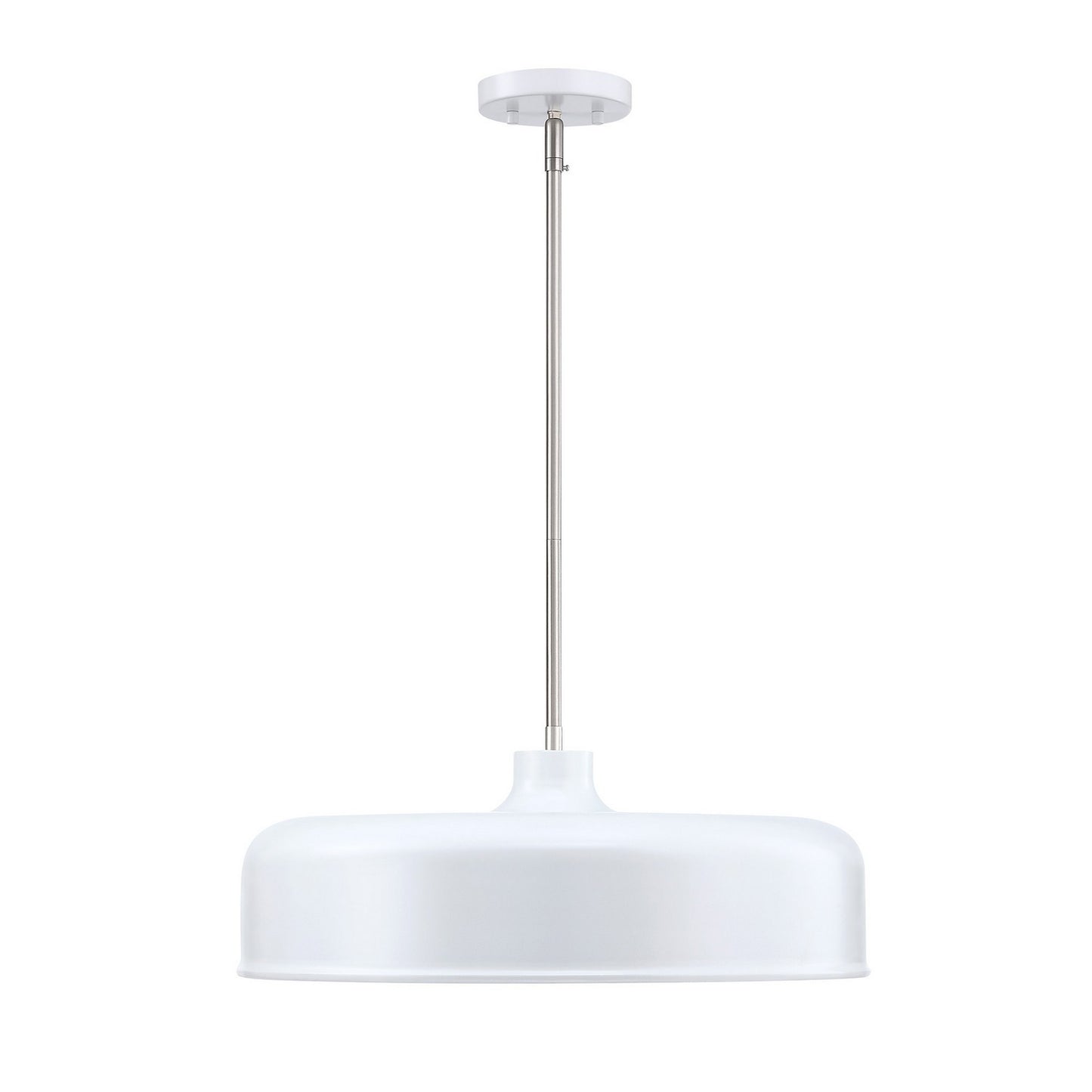 Forbidden Springs Eight Light Pendant in Matte White