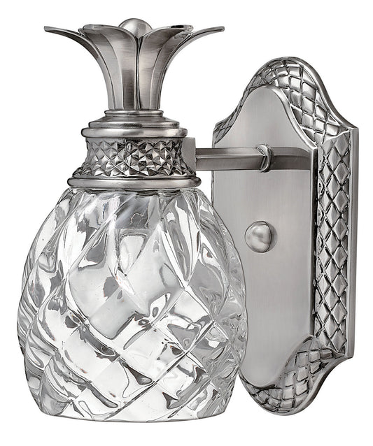 Plantation LED Vanity in Polished Antique Nickel