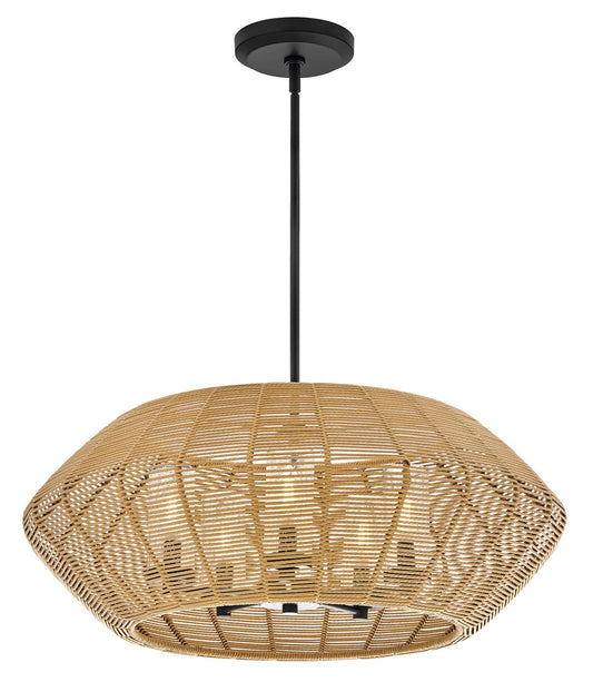 Luca LED Chandelier in Black