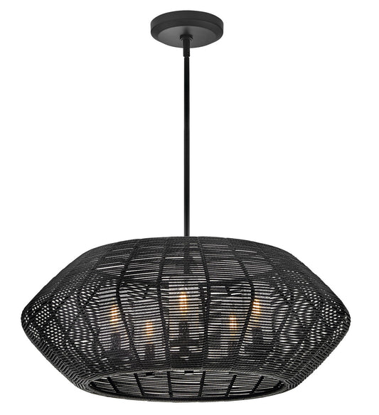 Luca LED Chandelier in Black