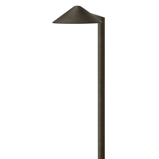 Hardy Island Path Light LED Path Light in Brass Satin Black