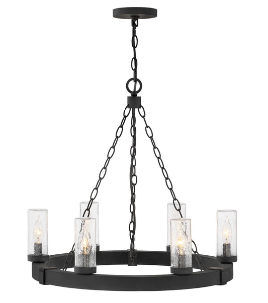 Sawyer LED Chandelier in Black