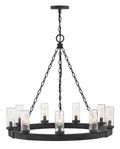 Sawyer LED Chandelier in Black