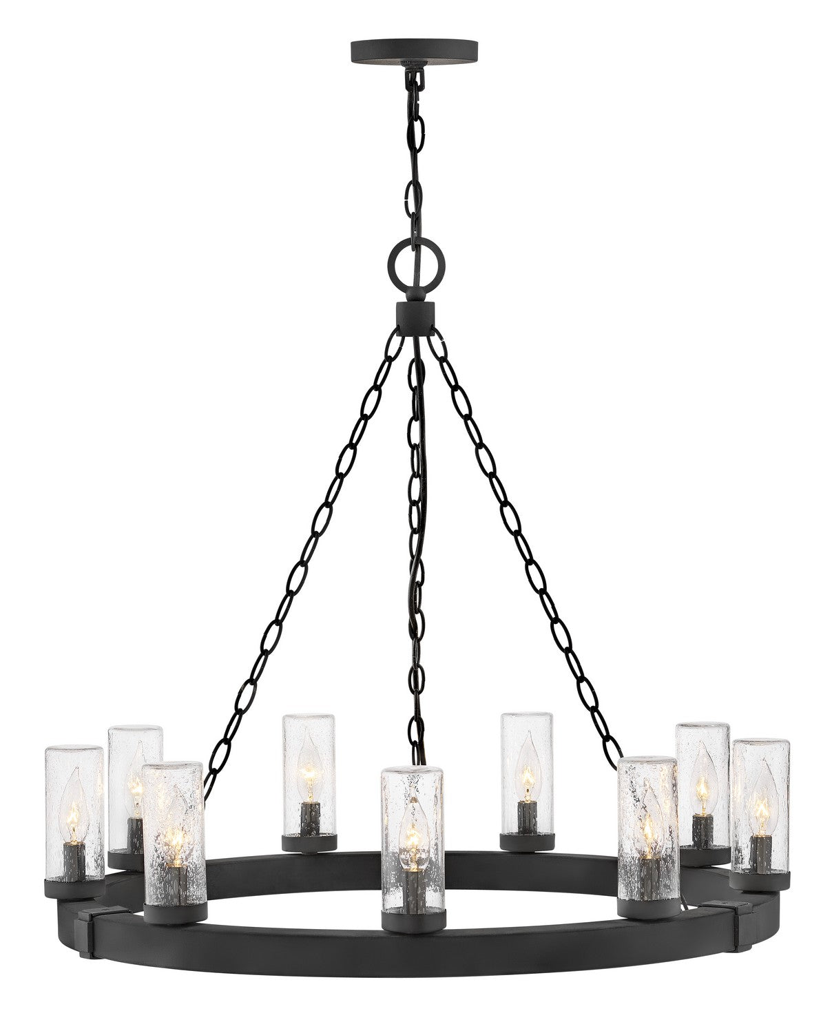 Sawyer LED Chandelier in Black