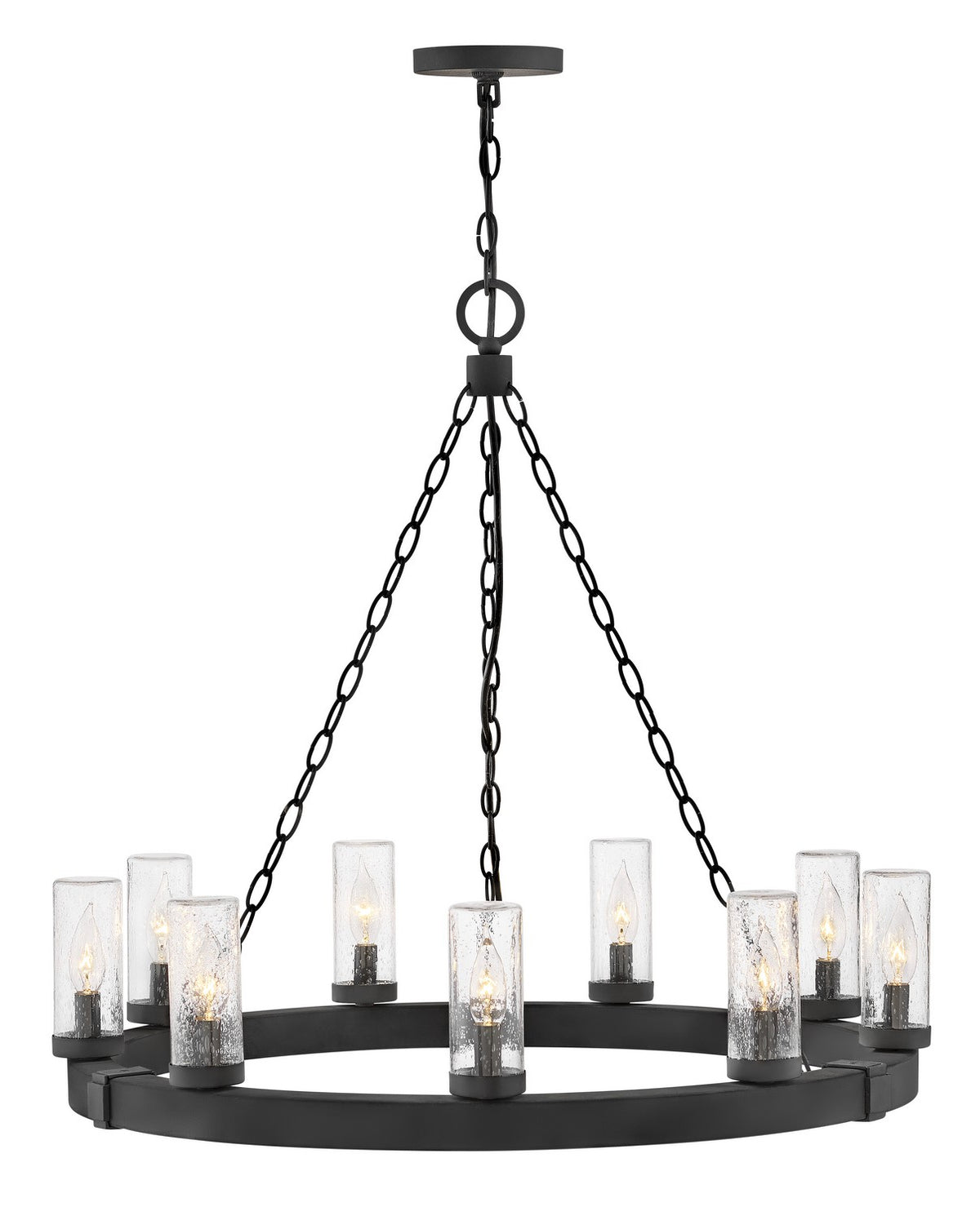 Sawyer LED Chandelier in Black