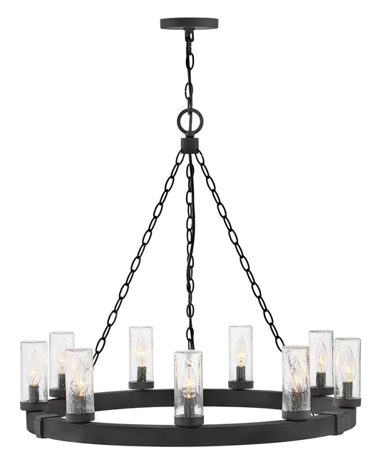 Sawyer LED Chandelier in Black