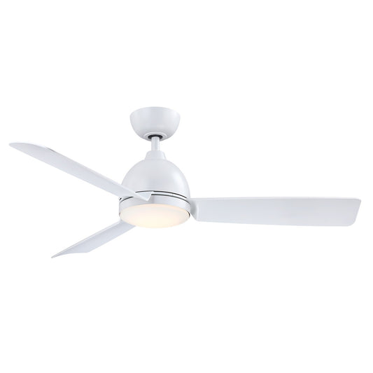 Starboard L 52" Ceiling Fan in Matte White