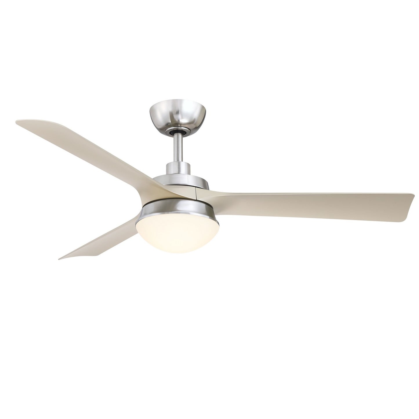 Barlow 52" Ceiling Fan in Brushed Nickel