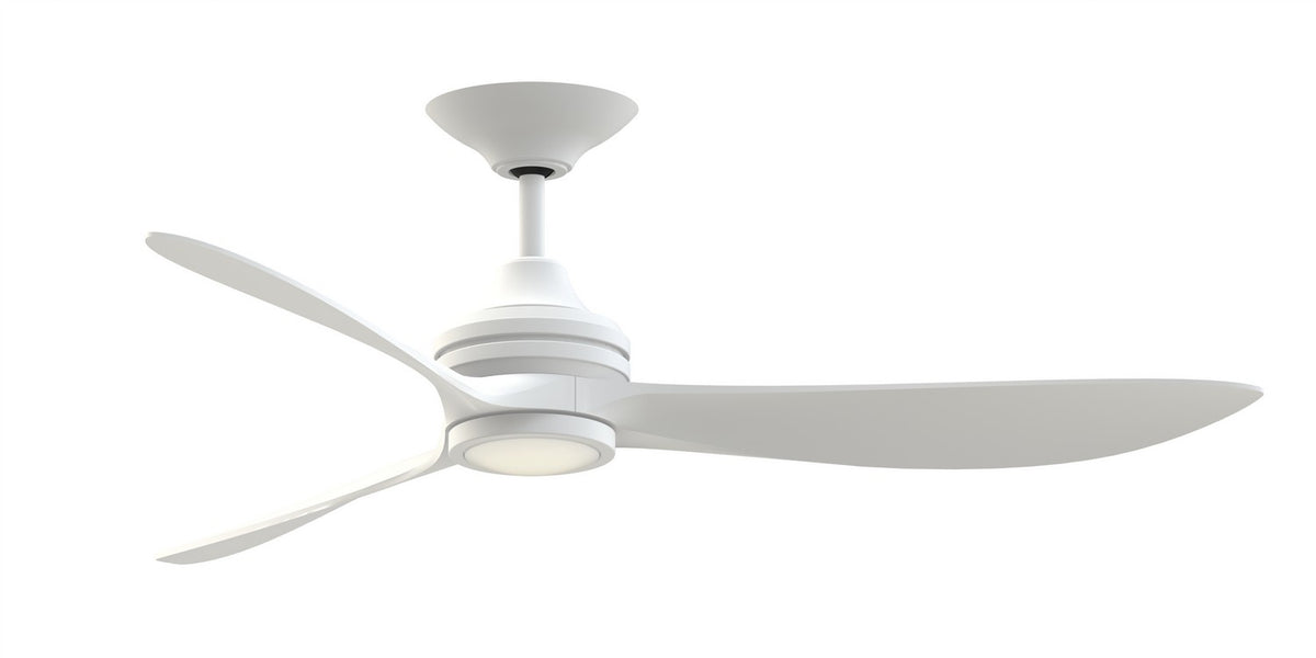 Aviara 60" Ceiling Fan in Matte White