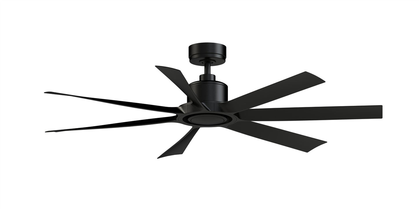 Lenzi 60" Ceiling Fan in Black