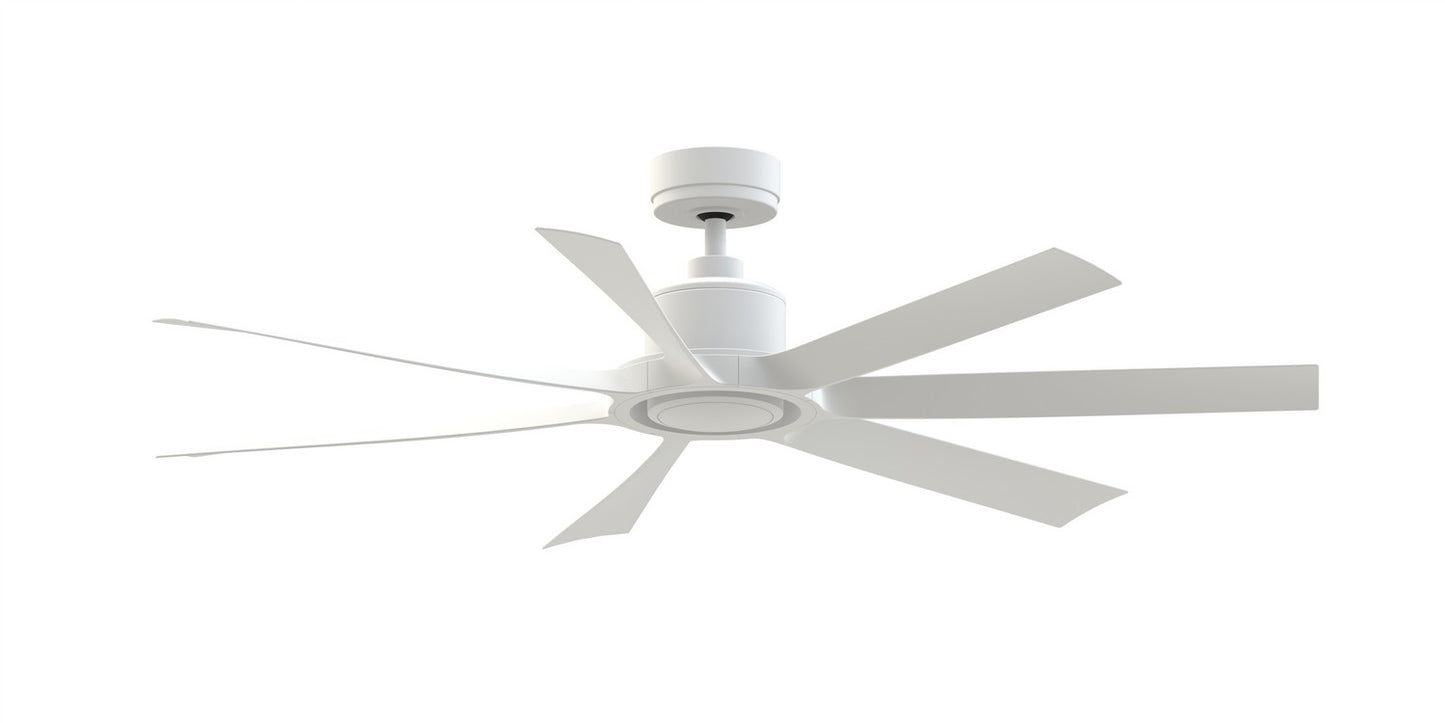 Lenzi 60" Ceiling Fan in Matte White