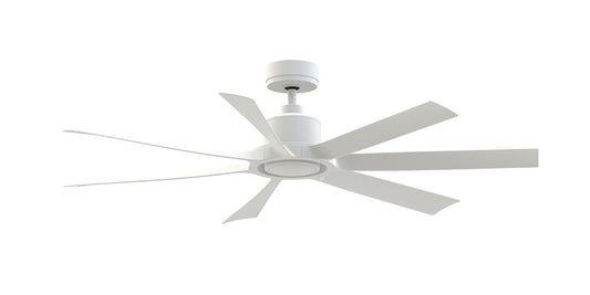 Lenzi 60" Ceiling Fan in Matte White