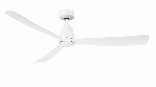 Kute 60 60" Ceiling Fan in Matte White