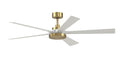 TorchAire 64 64" Ceiling Fan in Brushed Satin Brass