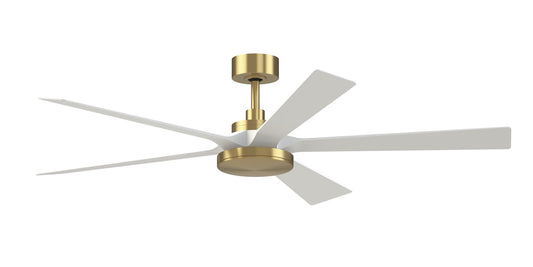TorchAire 64 64" Ceiling Fan in Brushed Satin Brass