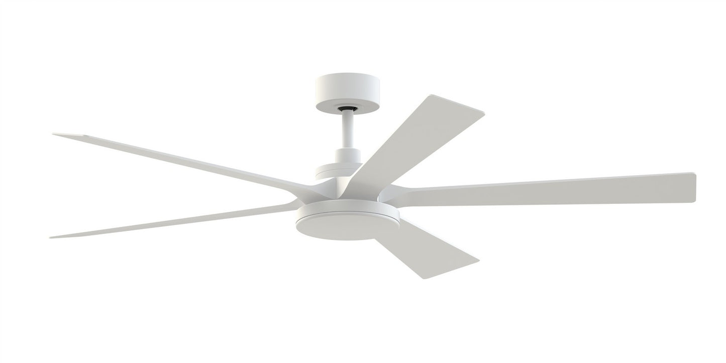 TorchAire 64 64" Ceiling Fan in Matte White