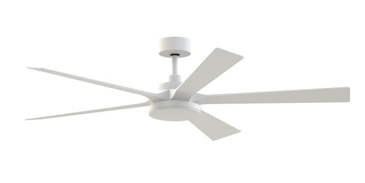TorchAire 64 64" Ceiling Fan in Matte White