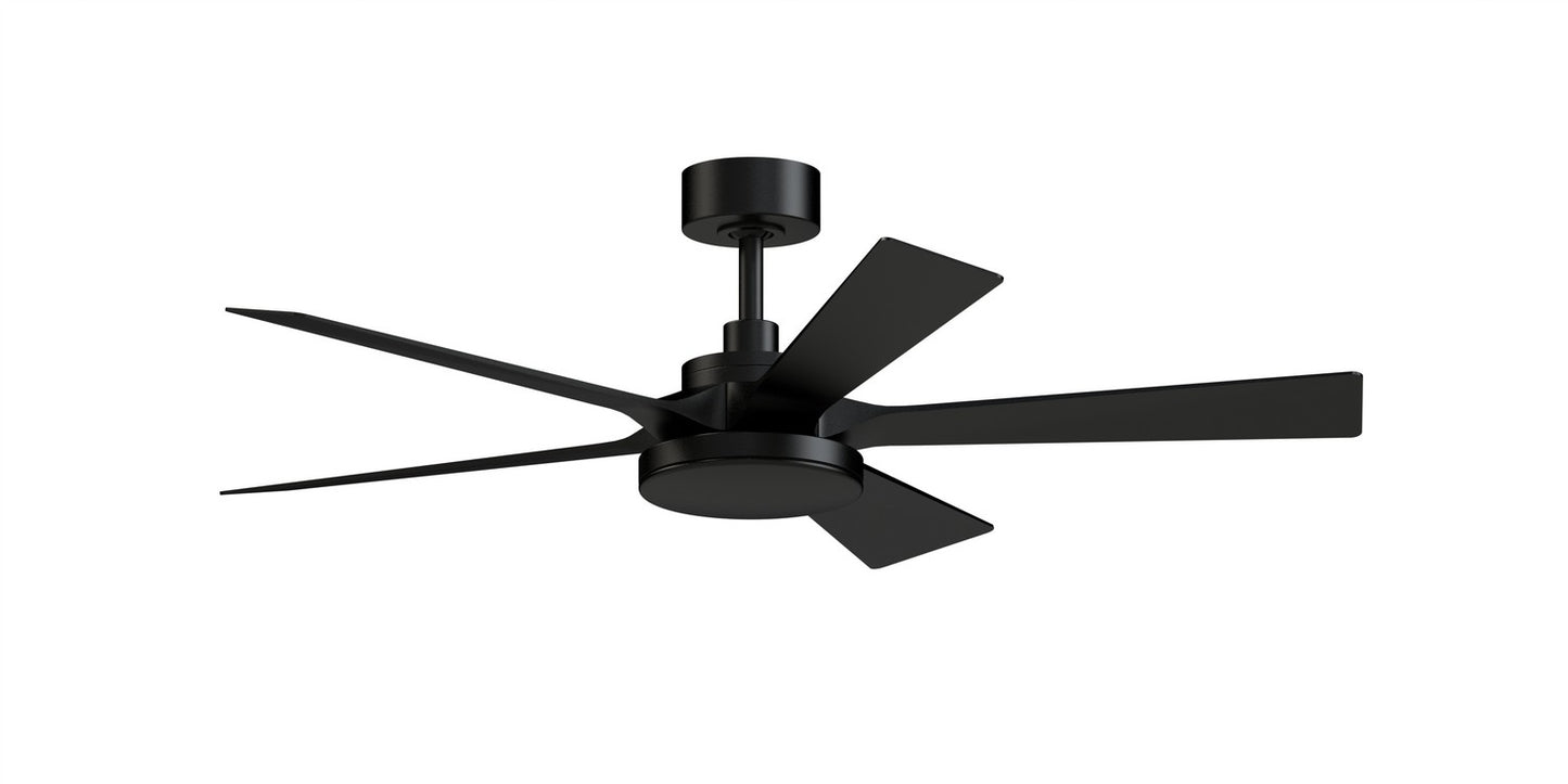 TorchAire 52 52" Ceiling Fan in Black