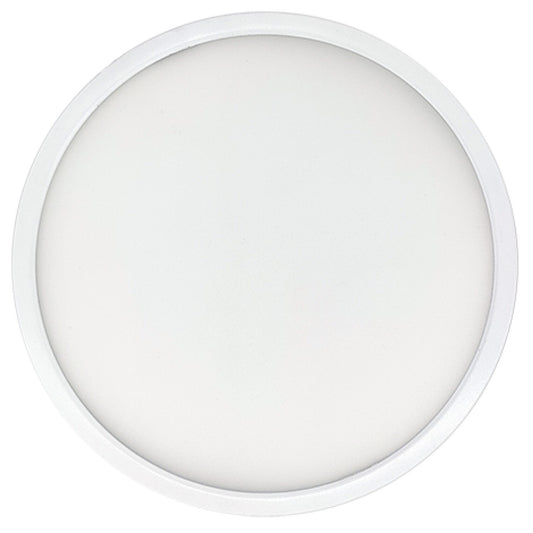 Bulbrite - 773604 - 7" Flush Mount - Builder Fixtures - White