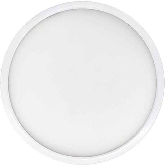 Bulbrite - 773608 - 9" Flush Mount - Builder Fixtures - White