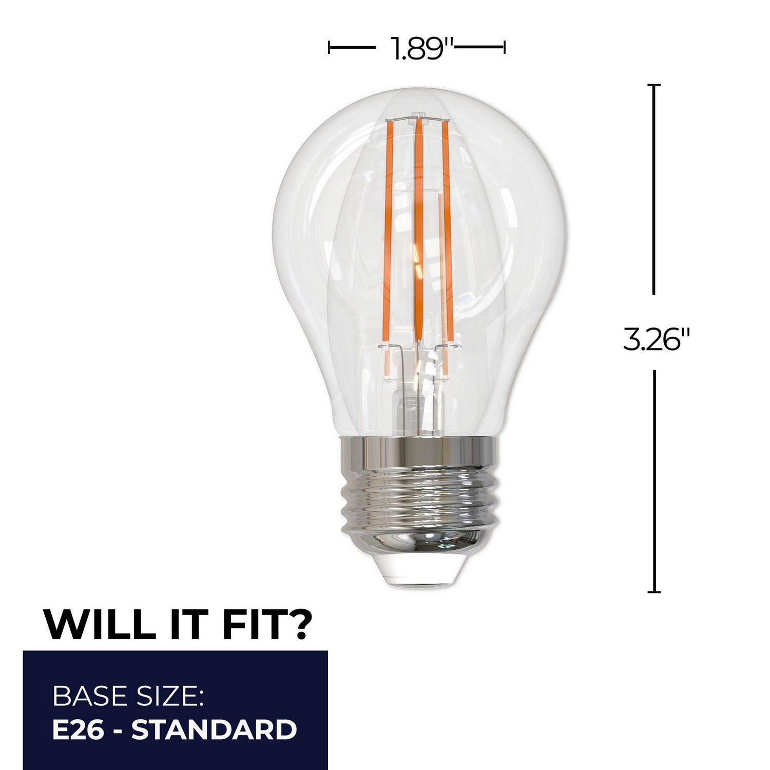Bulbrite - 776208 - Light Bulb - 5 - Clear