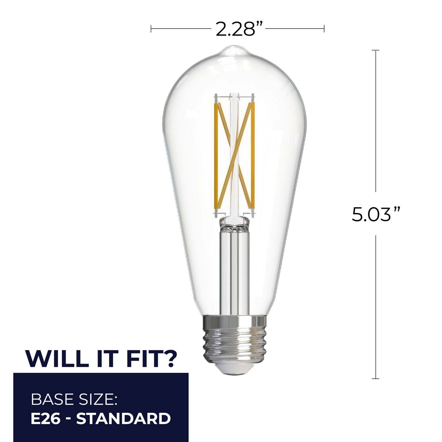 Bulbrite - 776223 - Light Bulb - 5 - Clear