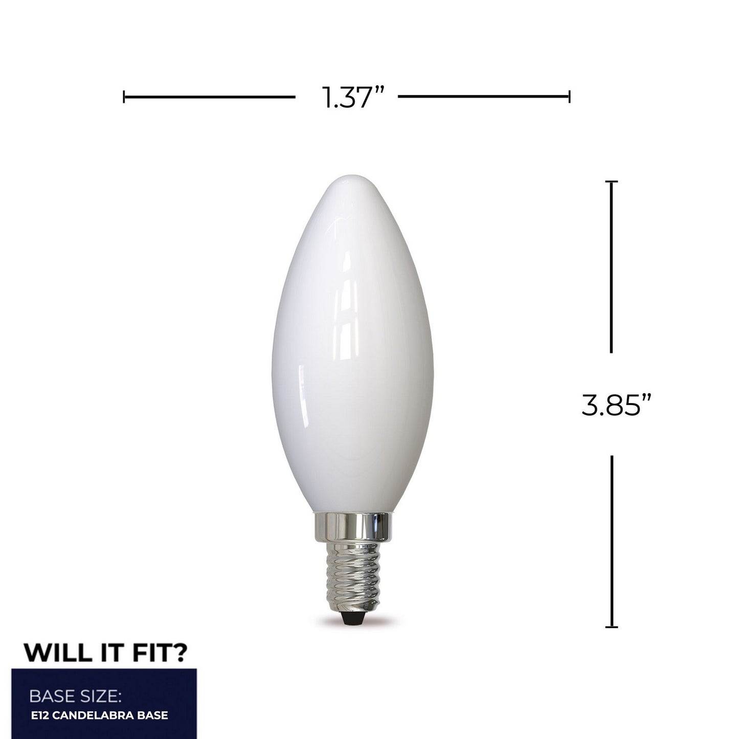 (4-Pack) Preferred Light Bulb in Milky