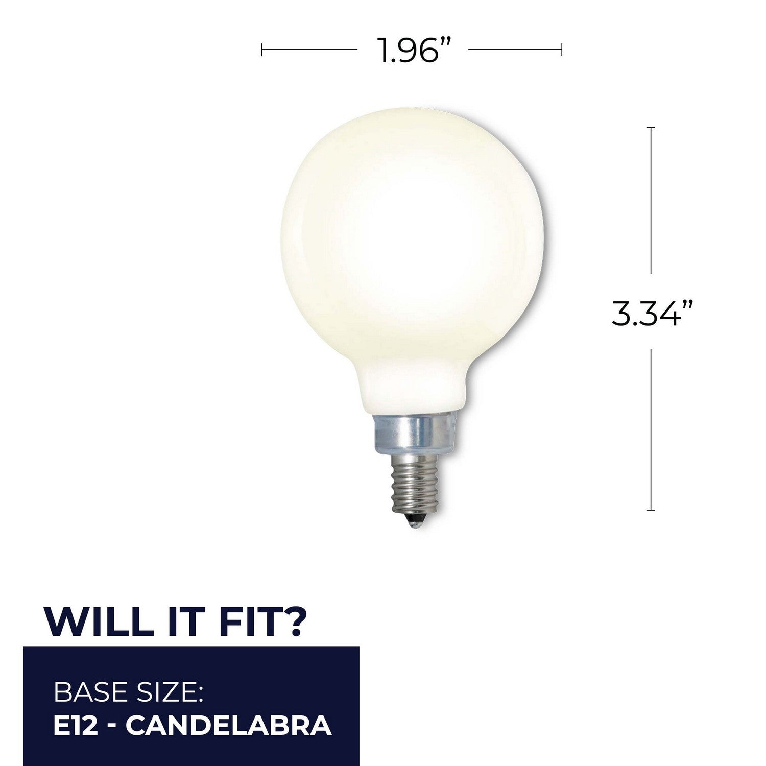 Bulbrite - 776943 - Light Bulb - 7 - Milky