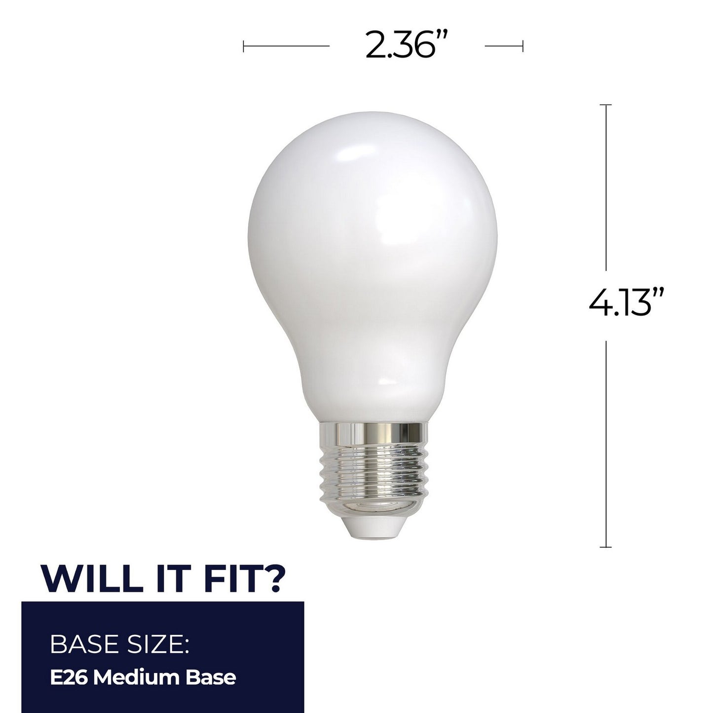 Bulbrite - 776959 - Light Bulb - 7 - Milky
