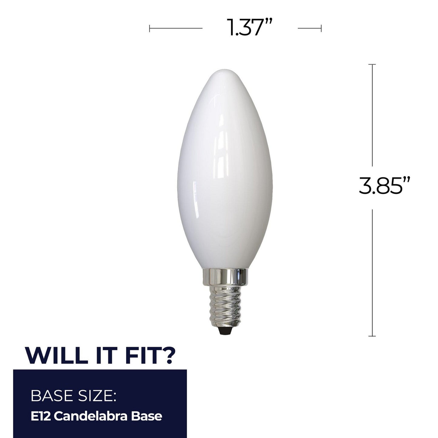 Bulbrite - 776968 - Light Bulb - 7 - Milky